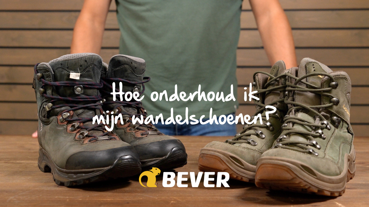 Wandelschoenen schoonmaken en onderhouden Bever